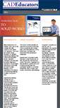 Mobile Screenshot of cadeducators.com