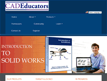 Tablet Screenshot of cadeducators.com